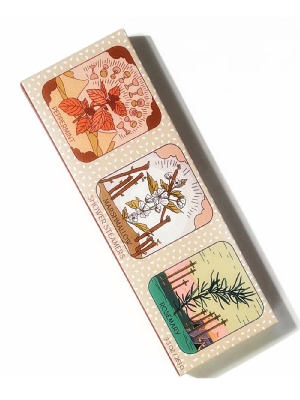 Soul Warmth Tarot Shower Steamer Set: Sow The Magic